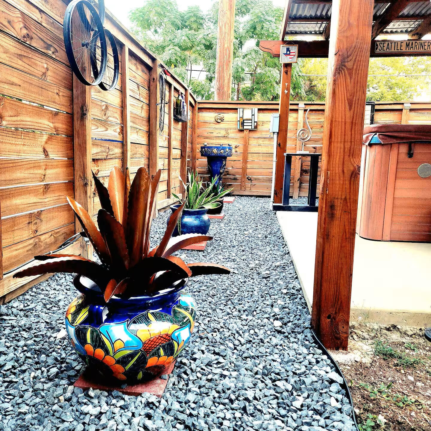 • Hot Tub & Relaxation Area