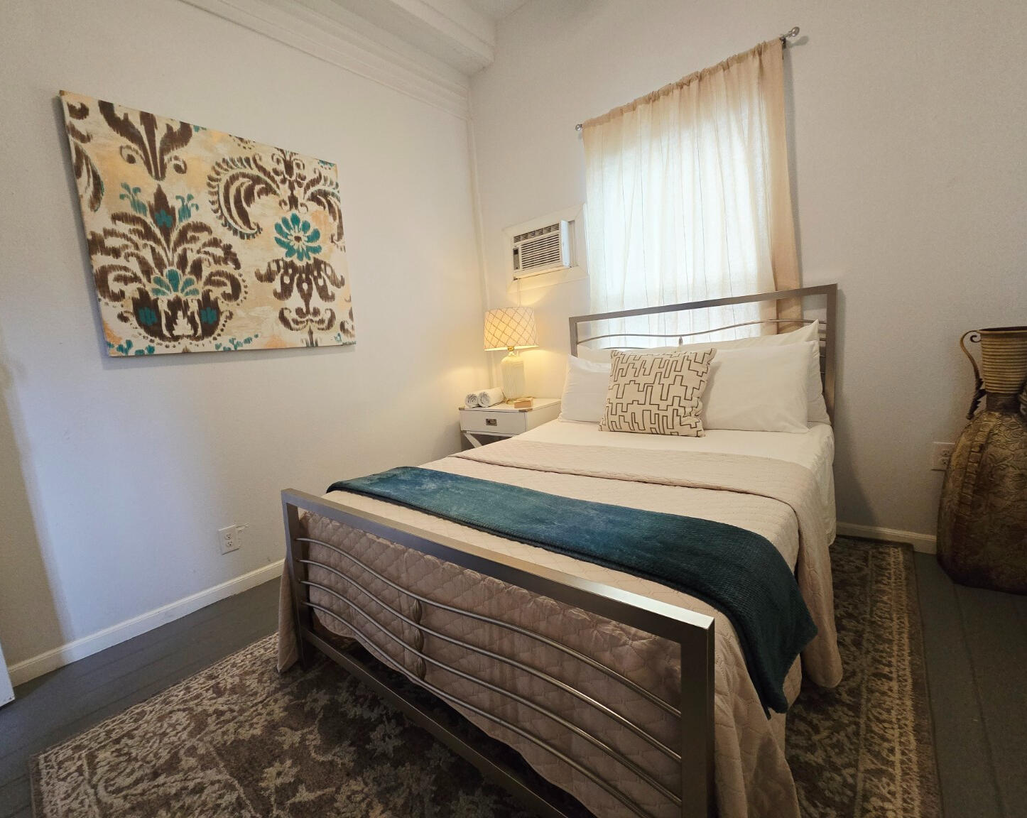 Guest Bedroom • Bright Room with Clean Design